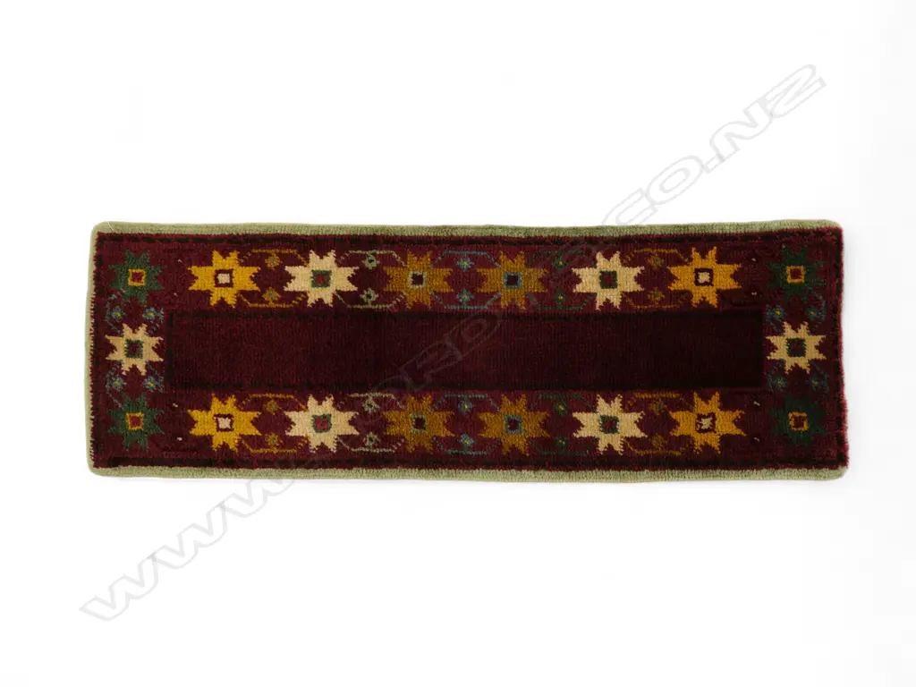 Wool coarse-weave rug, Image 1++